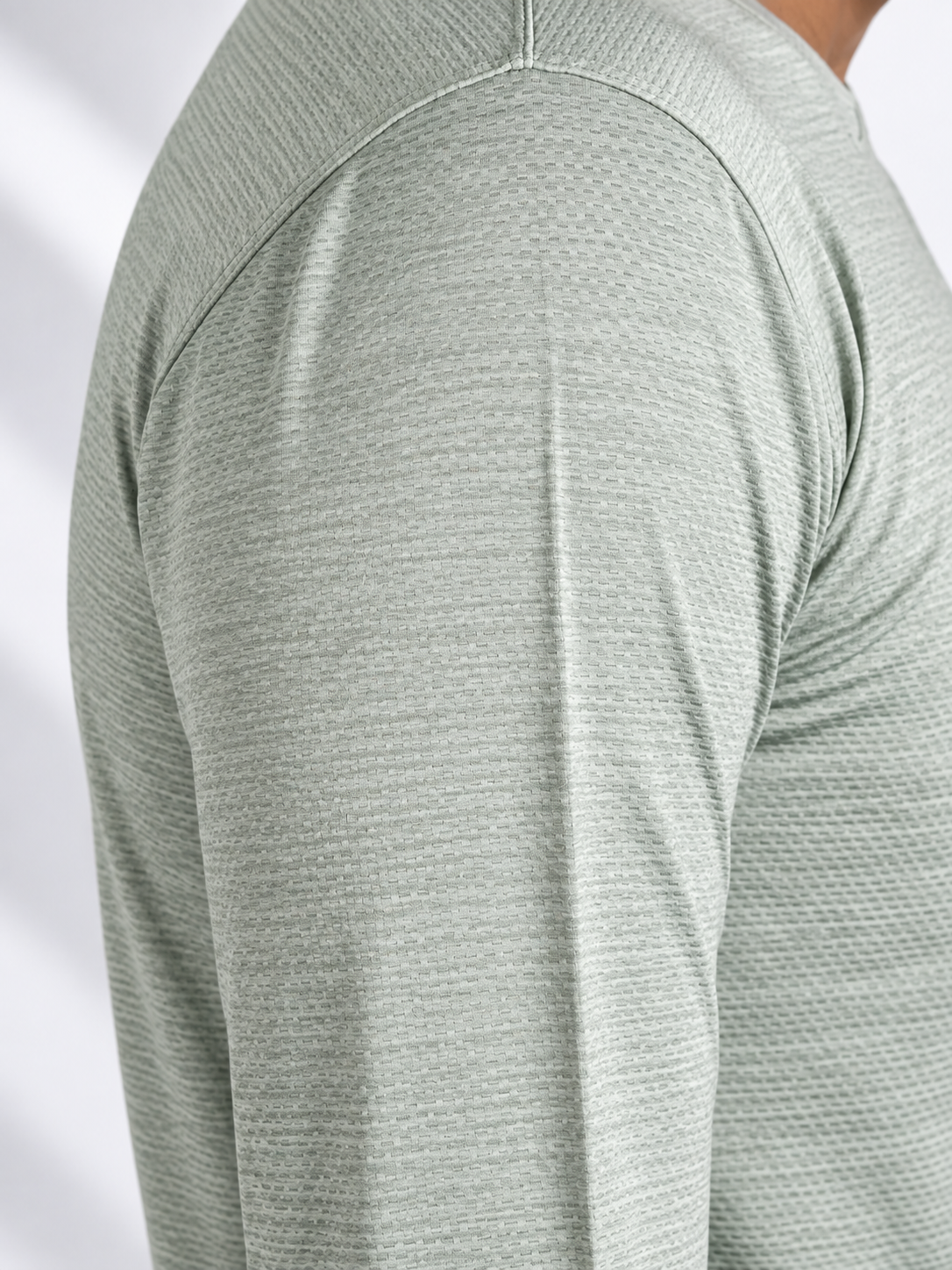 Athlix Premium Performance Full Sleeve Tee - Sage