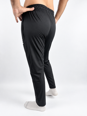Athlix Premium Dry-Fit Trouser Black back view