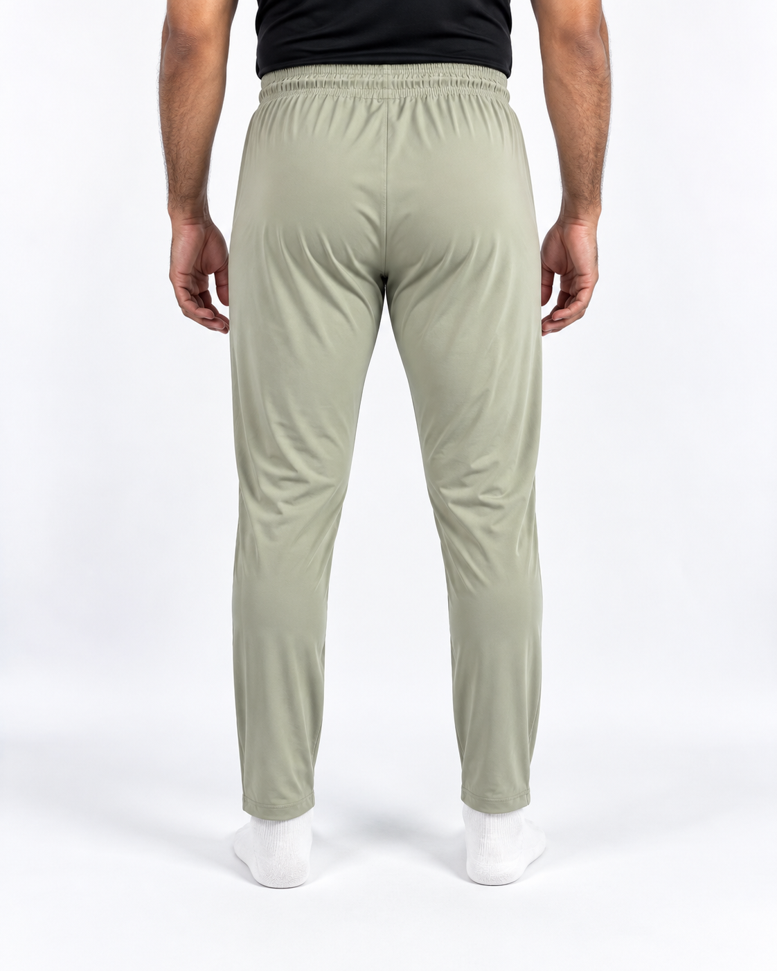 Athlix Premium Dry-Fit Trouser Light Sage back view