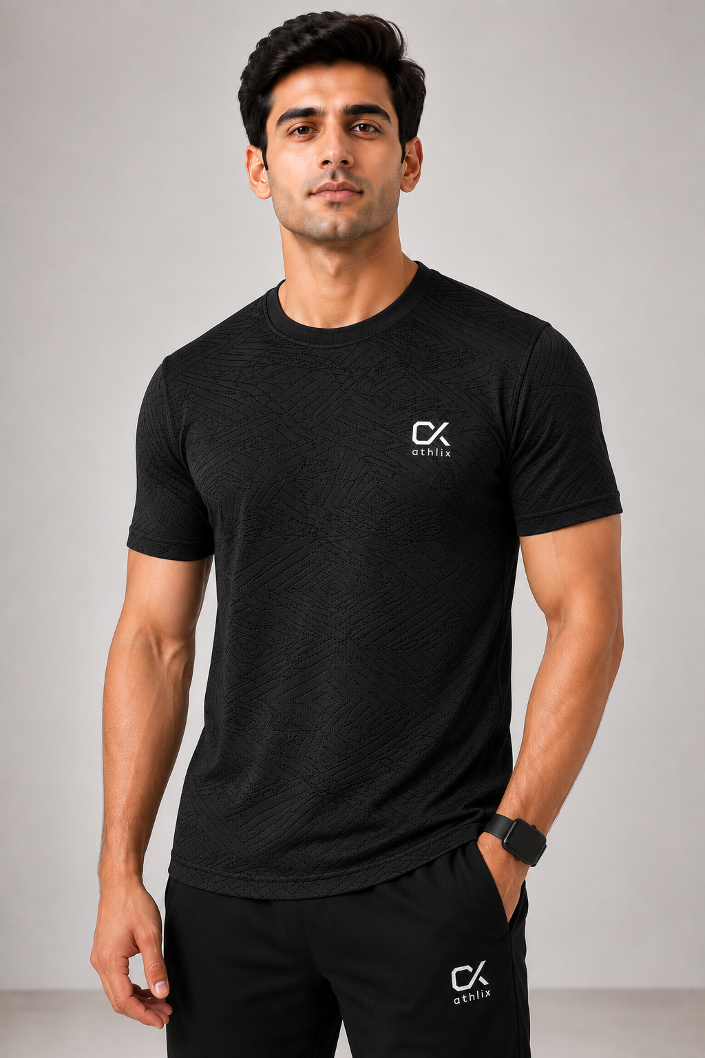 Diamond Eyelet Performance Tee