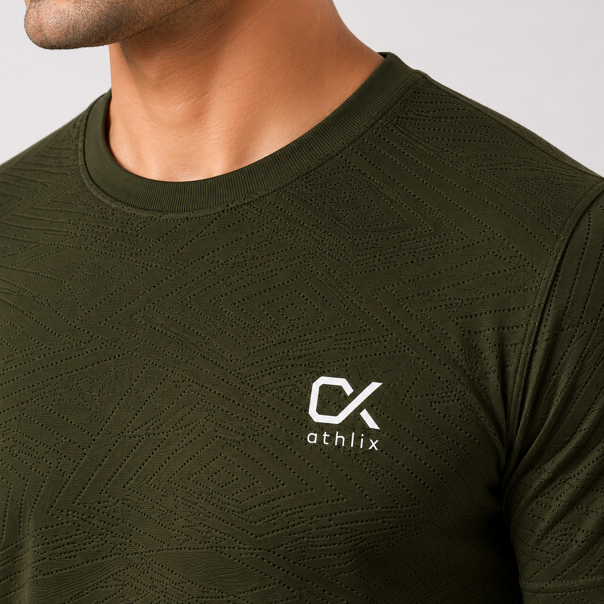 Diamond Eyelet Performance Tee