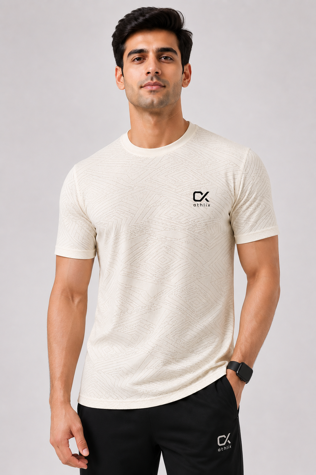 Diamond Eyelet Performance Tee